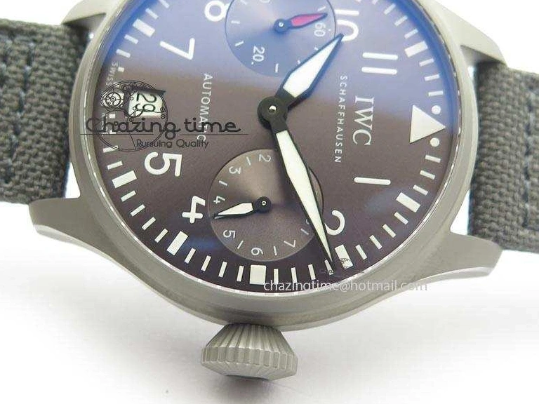 MIROTIME 0109 SunProtective Big Pilot Real PR IW500910 “Patrouille Suisse” ZF 1:1 Best Edition On Gray Nylon Strap 7278